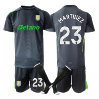 Aston Villa Emiliano Martinez #23 Golmanski Domaci Dres za djecu 2025-26 Kratak Rukav (+ Kratke hlače)